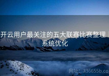 开云用户最关注的五大联赛比赛整理｜系统优化