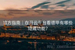 官方指南｜在开云平台看德甲有哪些隐藏功能？