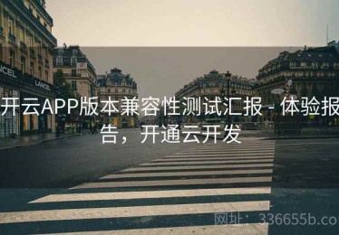 开云APP版本兼容性测试汇报 - 体验报告，开通云开发